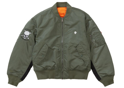 Supreme Bounty Hunter MA-1 Jacket Olive