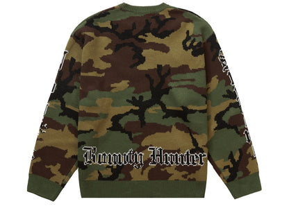 Supreme Bounty Hunter Sweater Woodland Camo