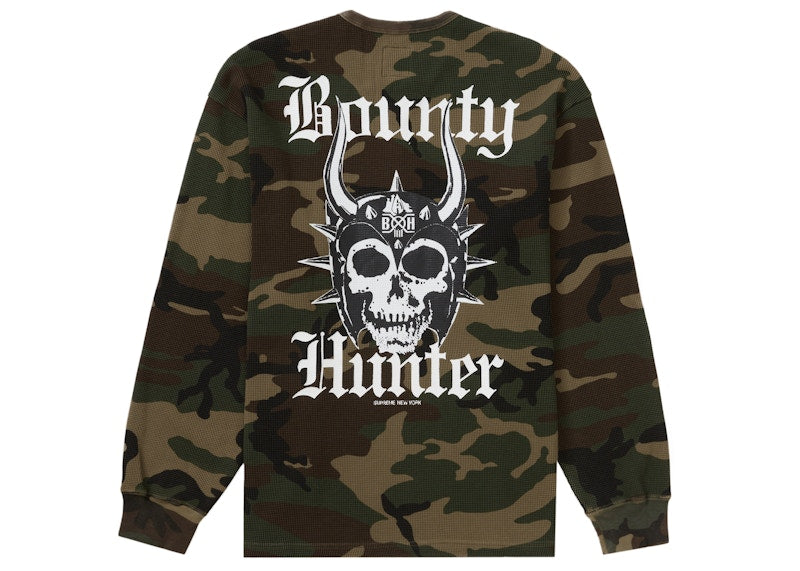 Supreme Bounty Hunter Thermal Henley L/S Top Camo