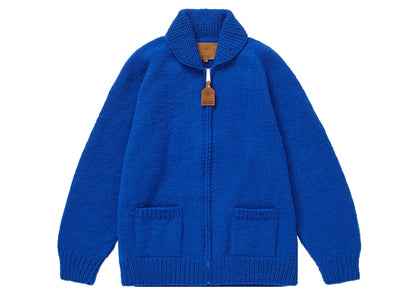 Supreme Box Logo Cowichan Sweater Royal