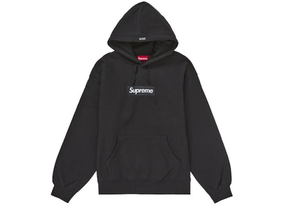 Supreme Box Logo Hooded Sweatshirt Sweatshirt (FW24) Black