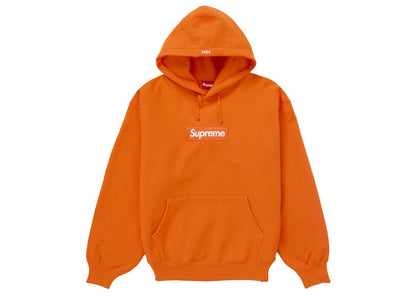 Supreme Box Logo Hooded Sweatshirt Sweatshirt (FW24) Dark Orange