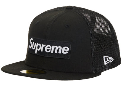 Supreme Box Logo Mesh Back New Era Cap (SS24) Black