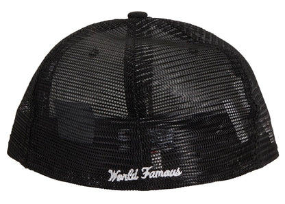 Supreme Box Logo Mesh Back New Era Hat (SS23) Black