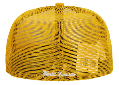 Supreme Box Logo Mesh Back New Era Yellow