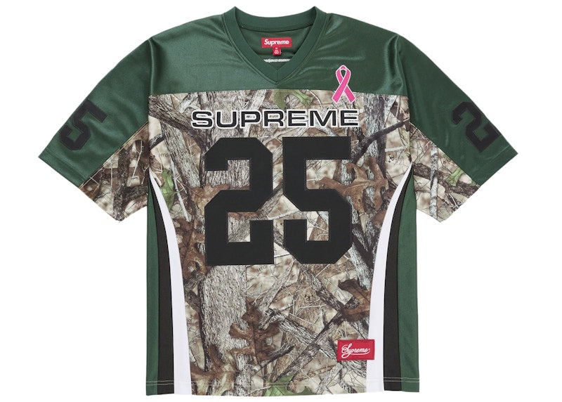 Supreme Breast Cancer Awareness Football Jersey Green