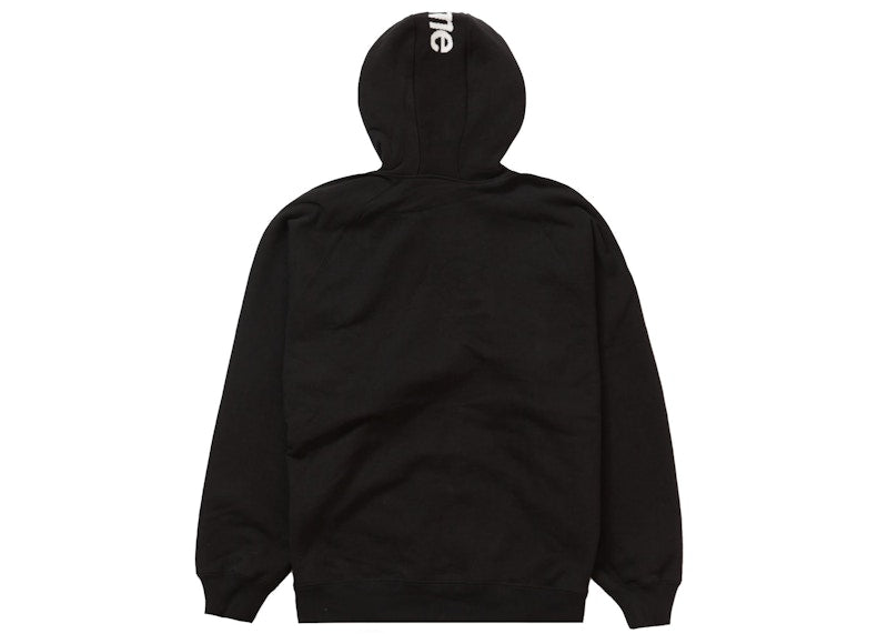 Supreme Brim Zip Up Hooded Sweatshirt Black