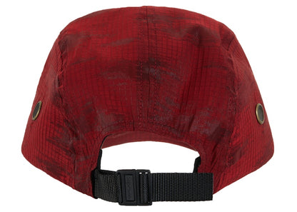 Supreme Broken Camo Camp Cap Red