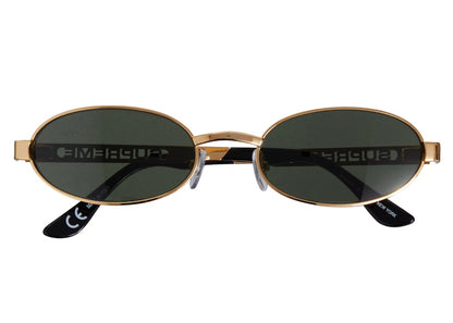 Supreme Brooks Sunglasses Gold