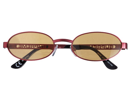 Supreme Brooks Sunglasses Red
