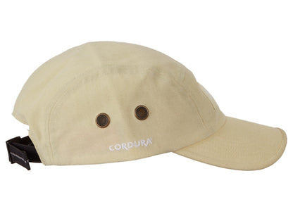 Supreme Brushed Cordura Camp Cap Pale Yellow