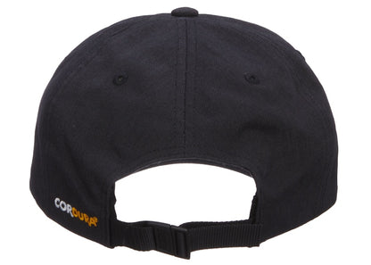 Supreme Brushed Cordura Small Box 6-Panel Black