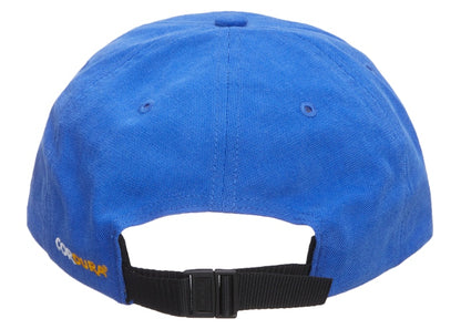 Supreme Brushed Cordura Small Box 6-Panel Royal
