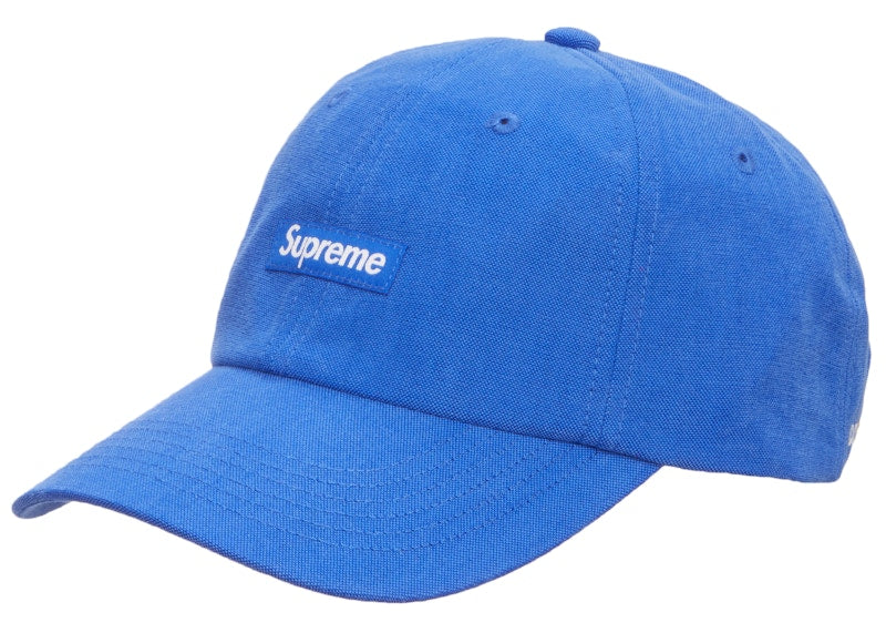 Supreme Brushed Cordura Small Box 6-Panel Royal