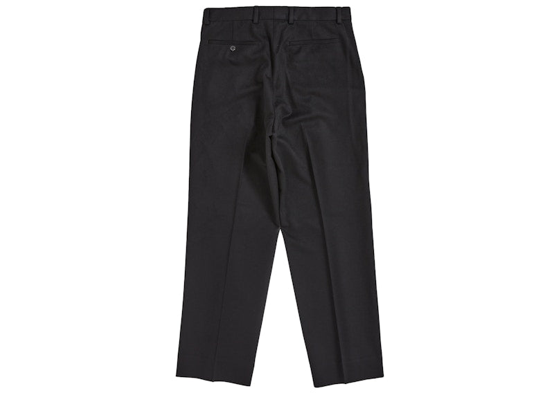 Supreme Brushed Wool Suit Black