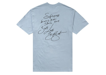 Supreme Buju Banton Tee Light Blue