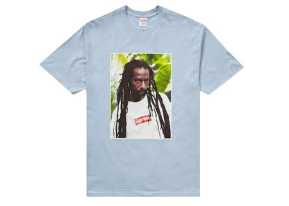 Supreme Buju Banton Tee Light Blue