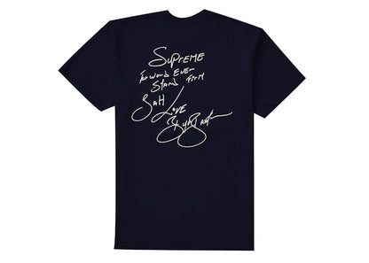Supreme Buju Banton Tee Navy