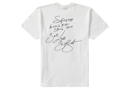 Supreme Buju Banton Tee White