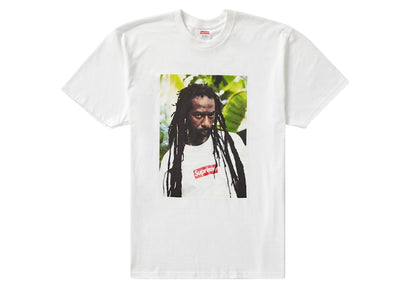 Supreme Buju Banton Tee White