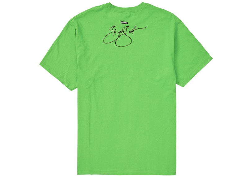 Supreme Buju Banton Wake The World Tee Green