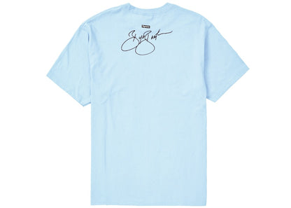 Supreme Buju Banton Wake The World Tee Light Blue