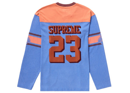 Supreme Bumblebee L/S Football Top Light Royal
