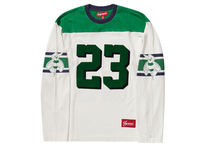 Supreme Bumblebee L/S Football Top White