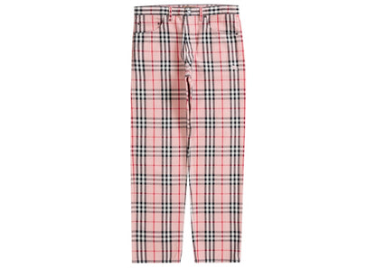 Supreme Burberry Regular Jean Pink