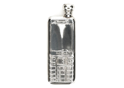 Supreme Burner Phone Pewter Flask Silver