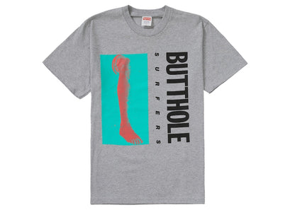 Supreme Butthole Surfers Leg Tee Heather Grey