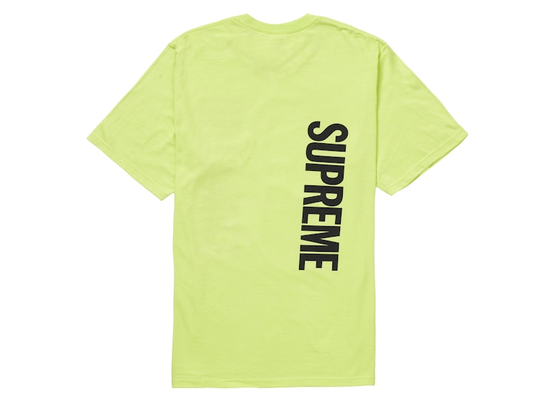 Supreme Butthole Surfers Leg Tee Neon Green