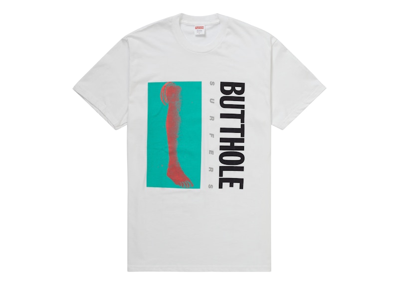 Supreme Butthole Surfers Leg Tee White