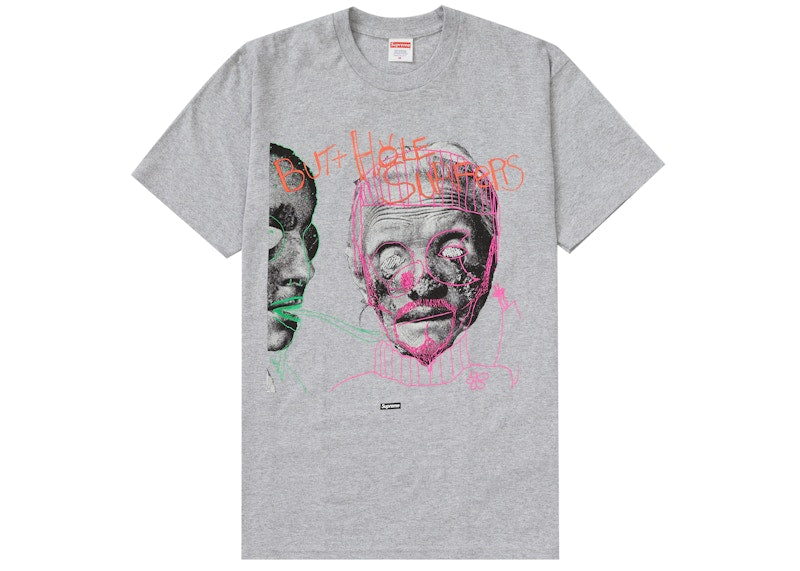 Supreme Butthole Surfers Psychic Tee Heather Grey