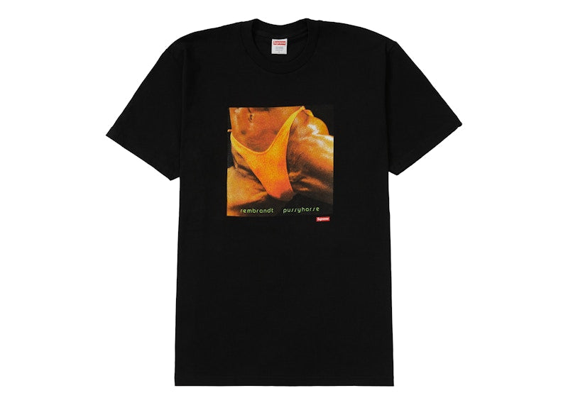 Supreme Butthole Surfers Rembrandt Pussyhorse Tee Black