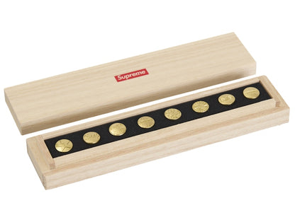 Supreme CDW Push Pin Set Brass