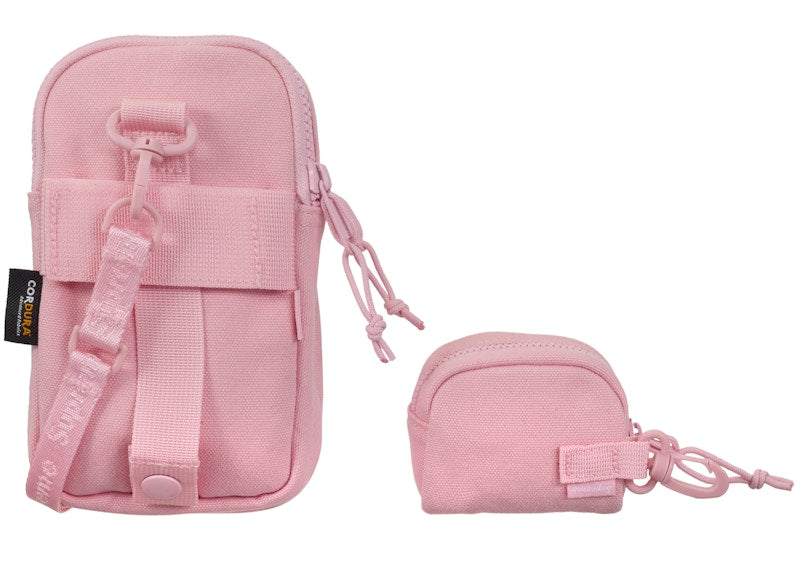 Supreme Camera Bag + Mini Pouch Light Pink