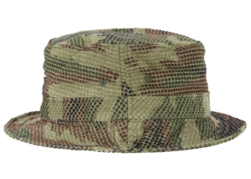 Supreme Camo Grid Velvet Crusher Woodland Camo