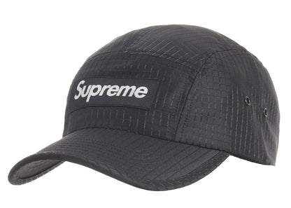 Supreme Camo Ripstop Camp Cap Black