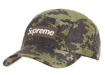 Supreme Camo Ripstop Camp Cap Woodland Camo