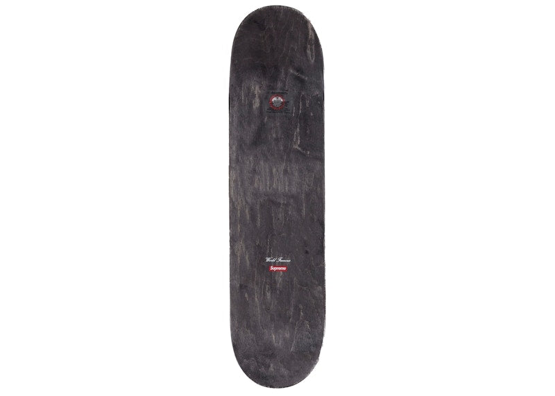 Supreme Camo Ripstop Skateboard Deck Snow Camo