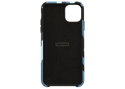 Supreme Camo iPhone Case Blue Camo