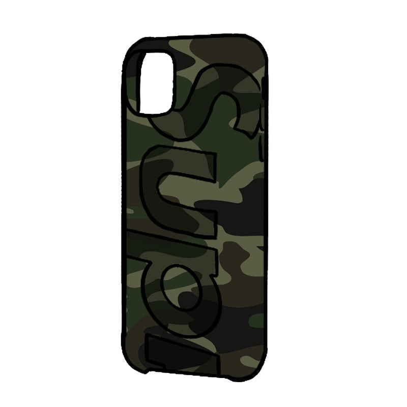 Supreme Camo iPhone Case Woodland Camo