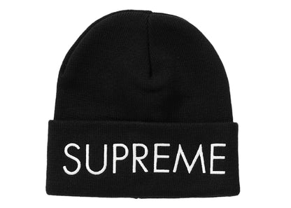 Supreme Capital Beanie Black