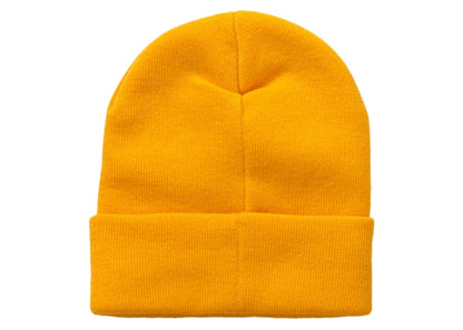 Supreme Capital Beanie Bright Gold