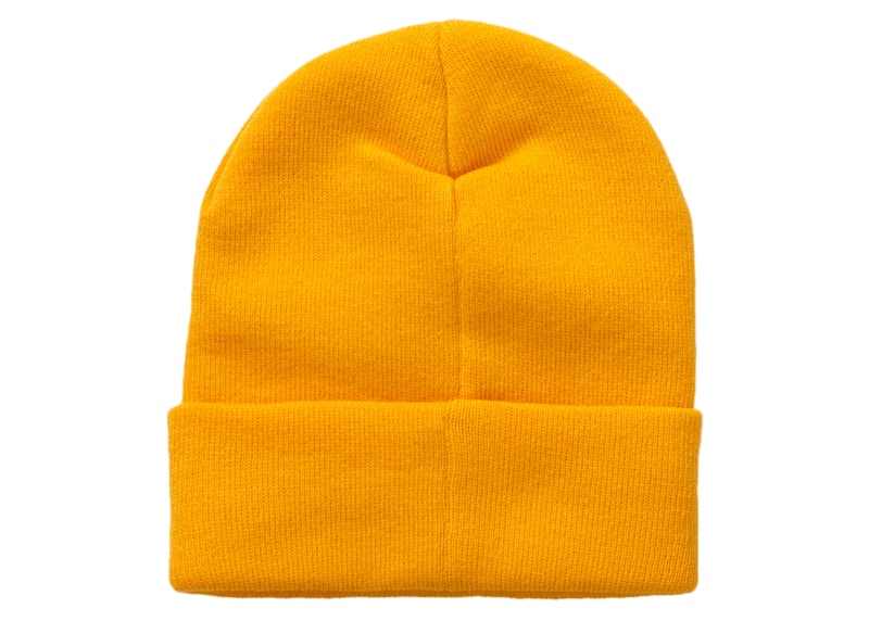Supreme Capital Beanie Bright Gold