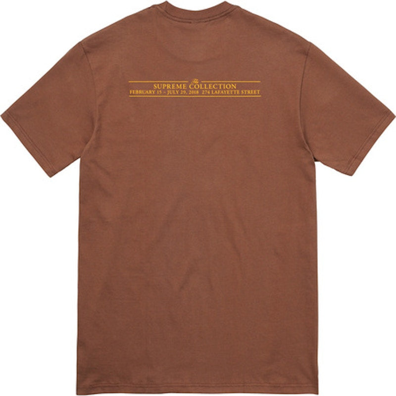 Supreme Cards Tee Brown