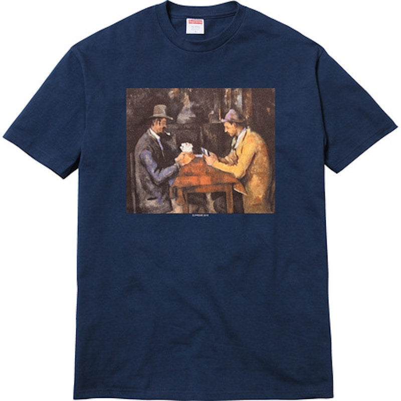 Supreme Cards Tee Navy