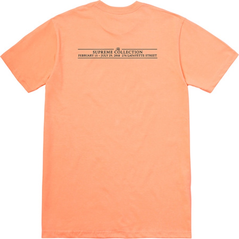 Supreme Cards Tee Peach