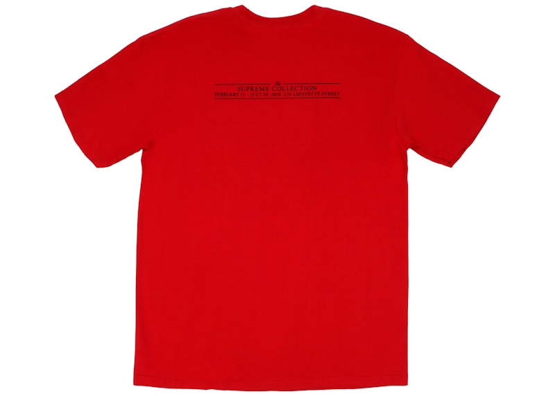 Supreme Cards Tee Red